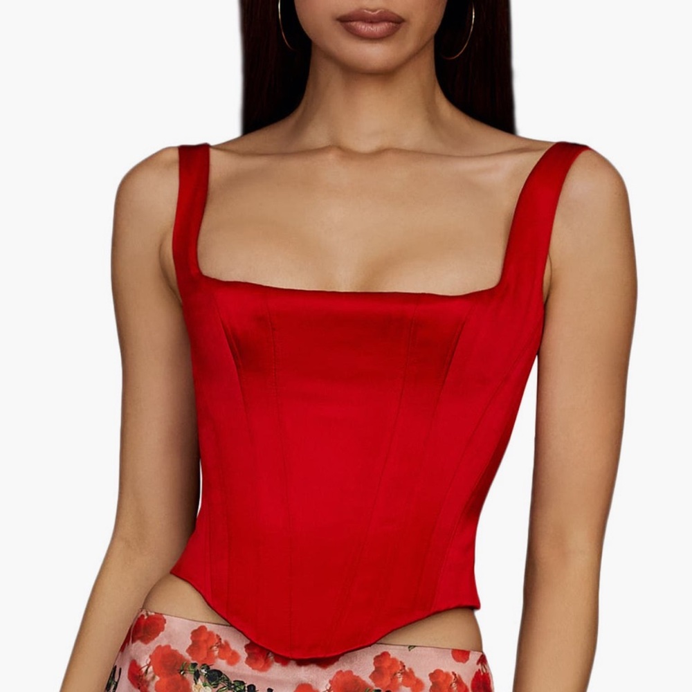 House of CB Red Corset